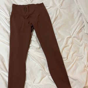 Brown workout leggings